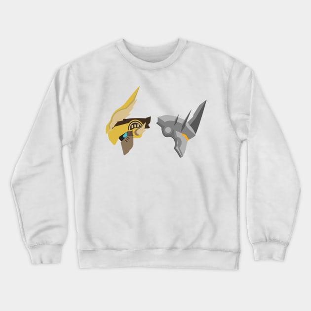 Reinhardt & Balderich Crewneck Sweatshirt by AsunArtz